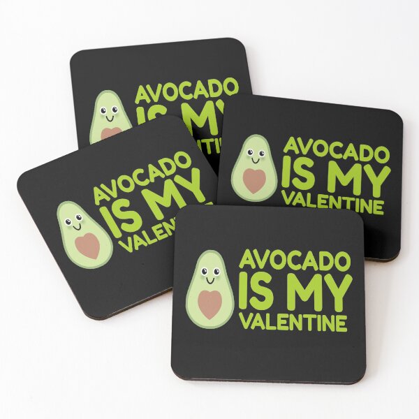 Item preview, Avocado Is My Valentine designed and sold by YueHeng Creates ⭐⭐⭐⭐⭐.