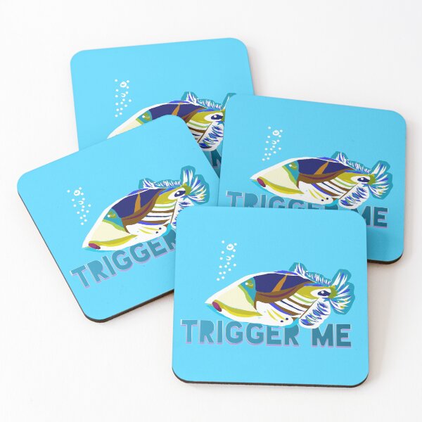 Item preview, Trigger fish swimming / Trigger me! designed and sold by vibeno1.