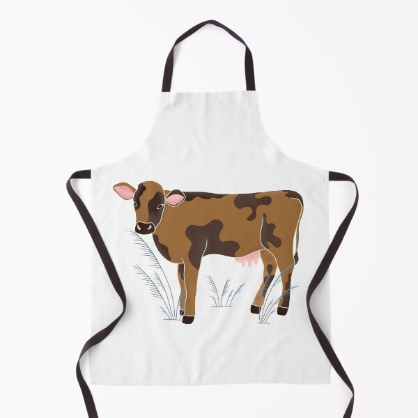 Item preview, Happy brown cow designed and sold by ArtCDesigns.