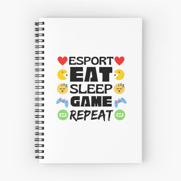 Item preview, Esport Eat Sleep Game Repeat designed and sold by Joy Poddar.