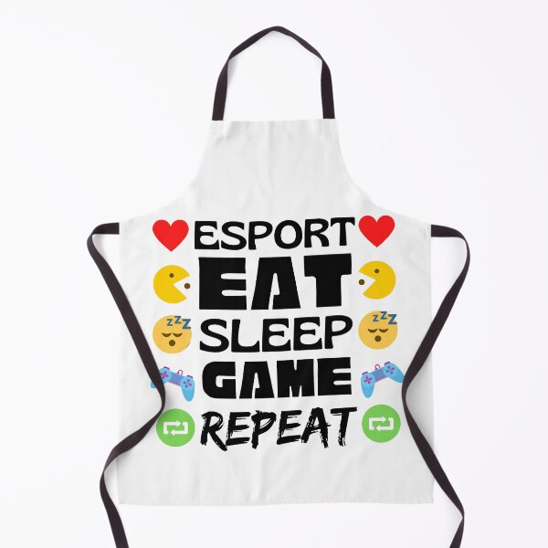 Item preview, Esport Eat Sleep Game Repeat designed and sold by Joy Poddar.
