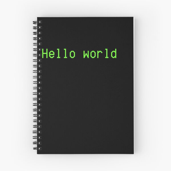 Artikelvorschau, HALLO WORLD Computer entworfen und verkauft von TamaraSeagrams.