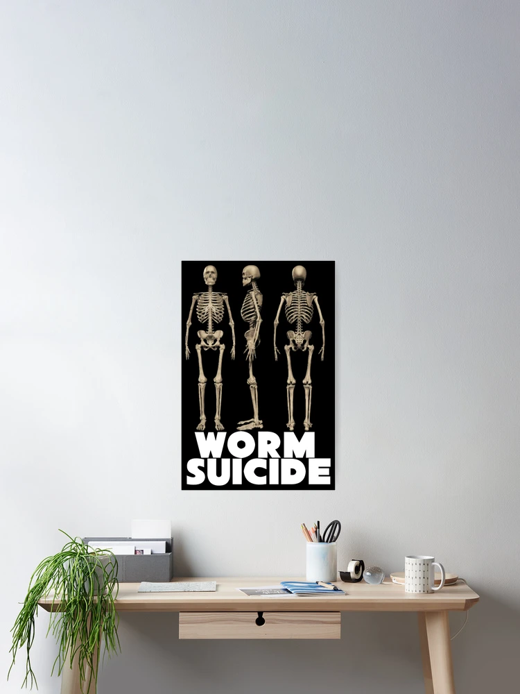 Thumbnail 2 of 3, Poster, Tre Skeleton designed and sold by wormsuicide.