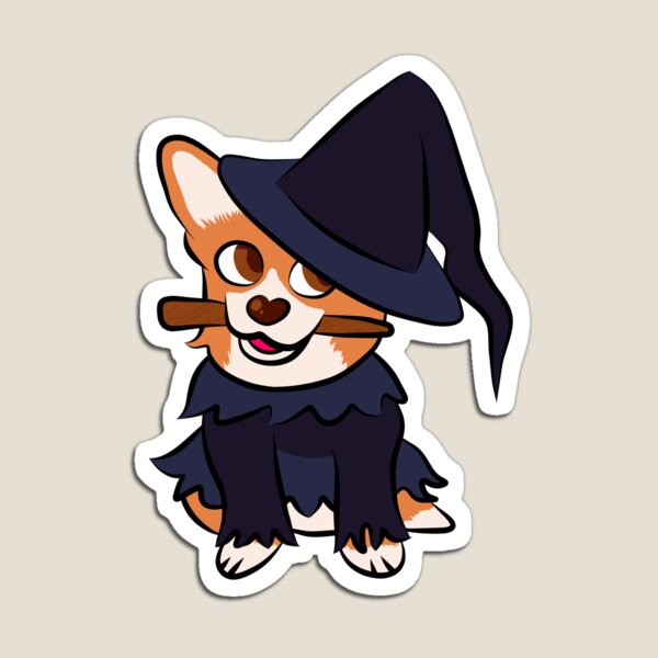 Artikelvorschau, Süße Hexe Corgi entworfen und verkauft von WildRose271.