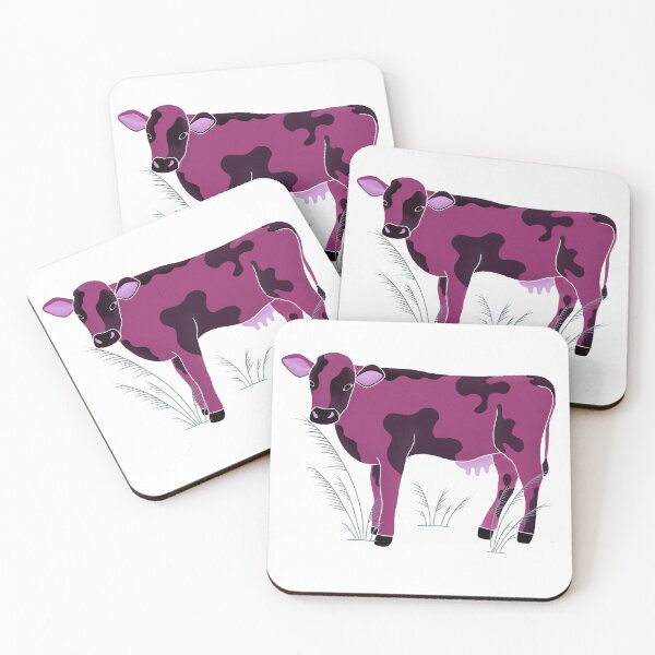 Item preview, Happy purple cow designed and sold by ArtCDesigns.