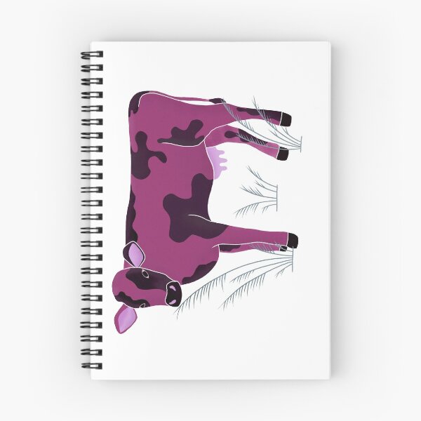 Item preview, Happy purple cow designed and sold by ArtCDesigns.