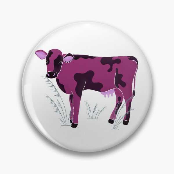 Item preview, Happy purple cow designed and sold by ArtCDesigns.