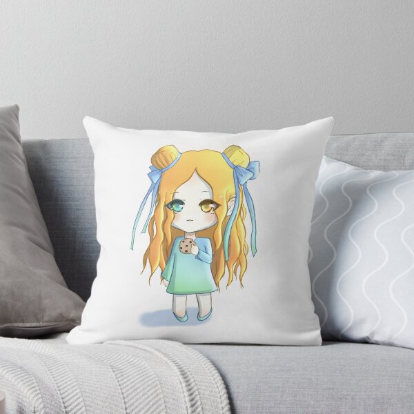 Item preview, Cute Myla, anime chibi girl with a cookie designed and sold by Kouanto_artshop.
