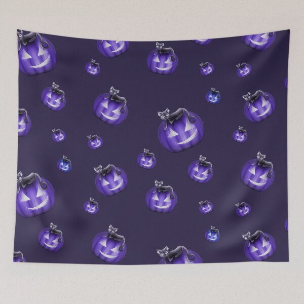 Item preview, Cat On A Pumpkin (Pattern 13) designed and sold by -Solarly-.