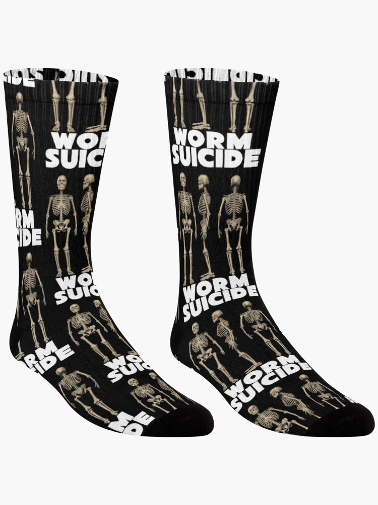 Thumbnail 3 of 5, Socks, Tre Skeleton designed and sold by wormsuicide.