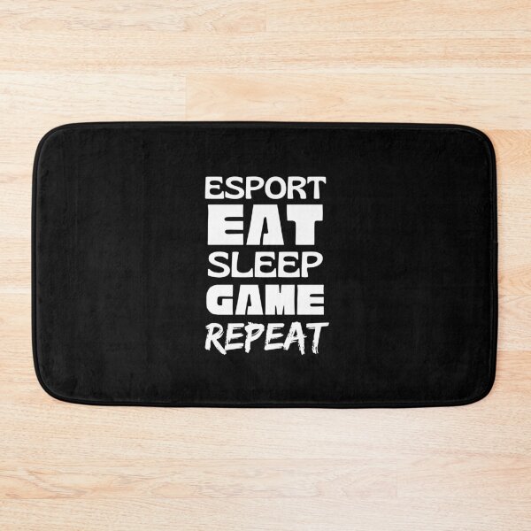 Item preview, Esport Eat Sleep Game Repeat designed and sold by Joy Poddar.