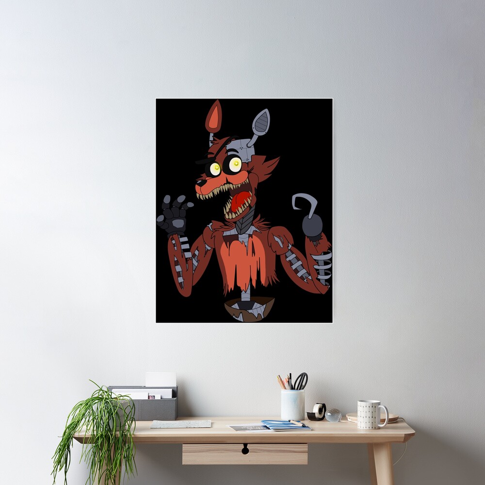 Withered Foxy Poster for Sale by WillowsWardrobe