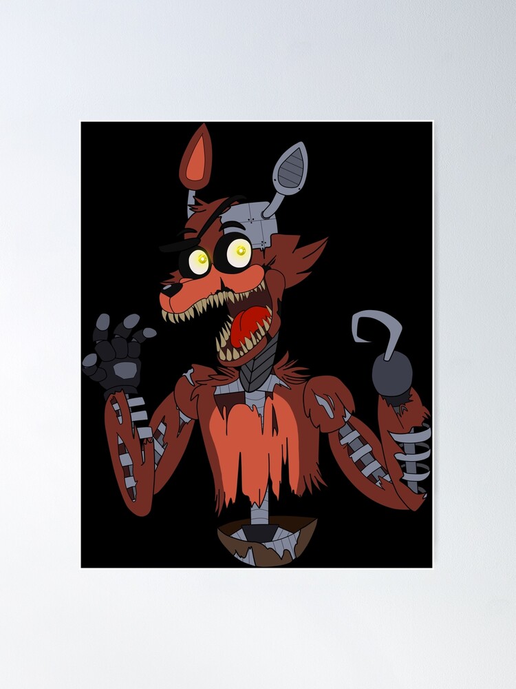 Withered Foxy Poster for Sale by WillowsWardrobe