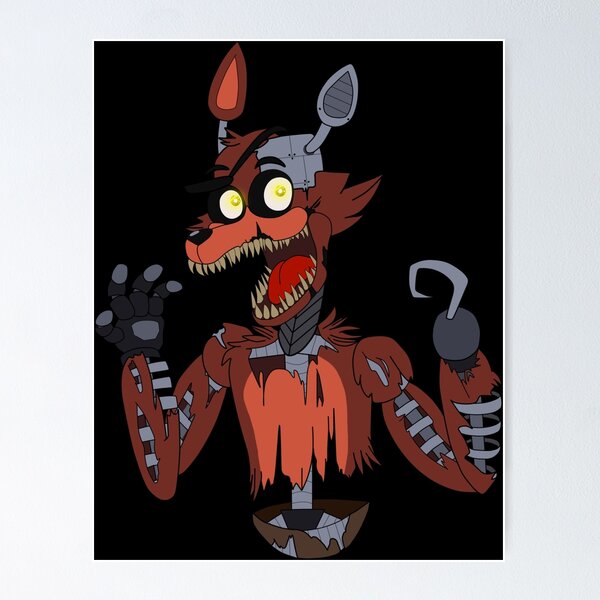 Withered Foxy Sticker for Sale by WillowsWardrobe