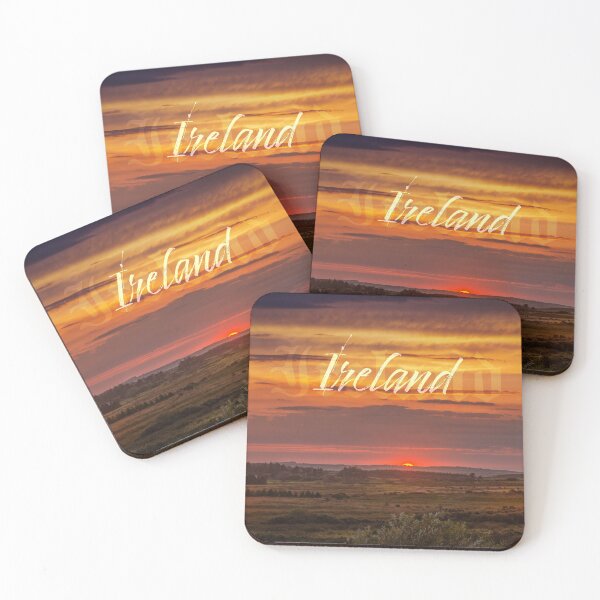 Item preview, IRELAND - Creegh Sunset, County Clare  - Irish Landscape designed and sold by AOKeeshkaPhotos.