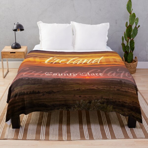 Item preview, IRELAND, County Clare - Creegh Sunset - Irish Landscape designed and sold by AOKeeshkaPhotos.