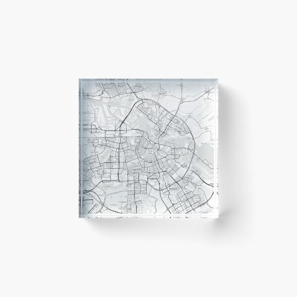 Item preview, Amsterdam, Netherlands Map (Theme 1) designed and sold by Mapnify.