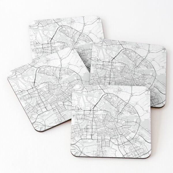 Item preview, Amsterdam, Netherlands Map (Theme 1) designed and sold by Mapnify.