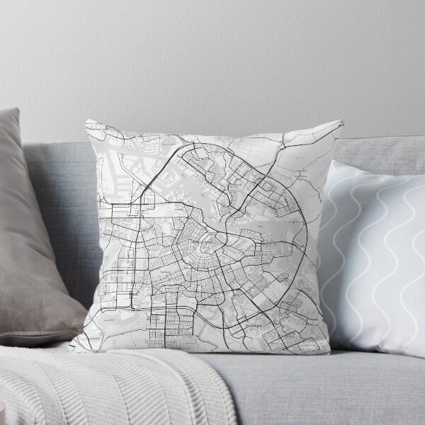 Item preview, Amsterdam, Netherlands Map (Theme 1) designed and sold by Mapnify.