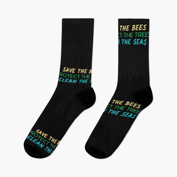 Item preview, Save The Bees Protect The Trees Clean the Seas designed and sold by StrideOrDie.