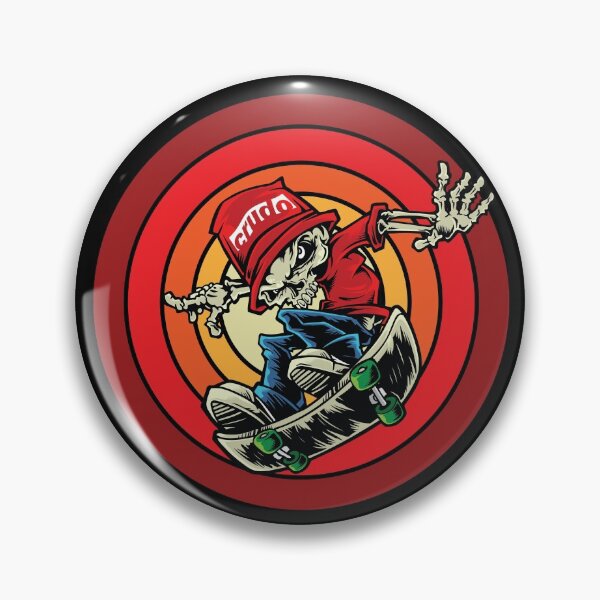 Item preview, Crudo Skeleton Skateboarder Skater designed and sold by CrudoMerch.