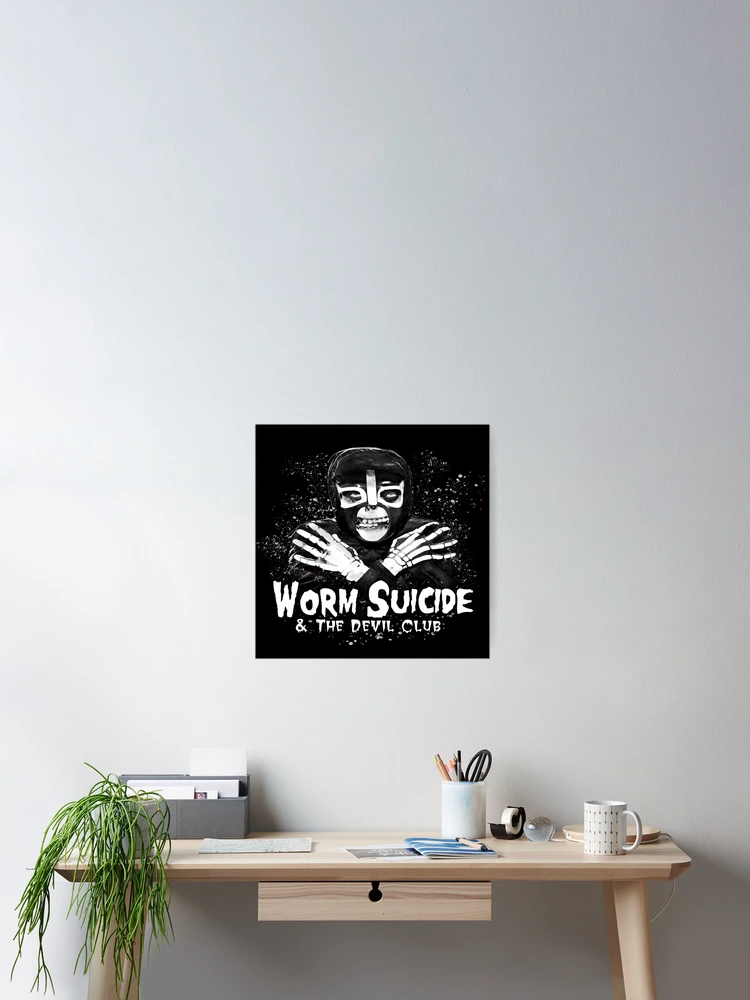 Thumbnail 2 of 3, Poster, Lucha Fiend designed and sold by wormsuicide.