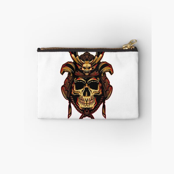 Item preview, Golden Samurai Skull Art designed and sold by JTS STORE.