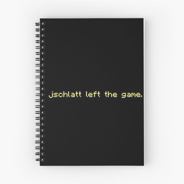 Item preview, Jschlatt left the game. designed and sold by mistyp72.