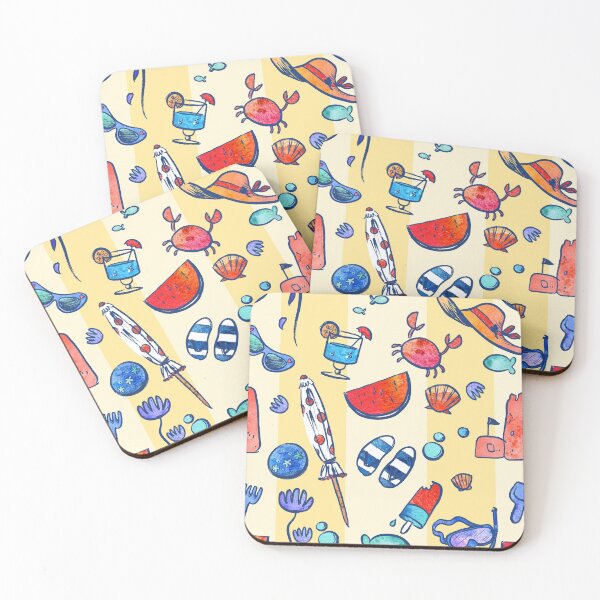 Item preview, Summer Beach Pattern designed and sold by SwePattern.