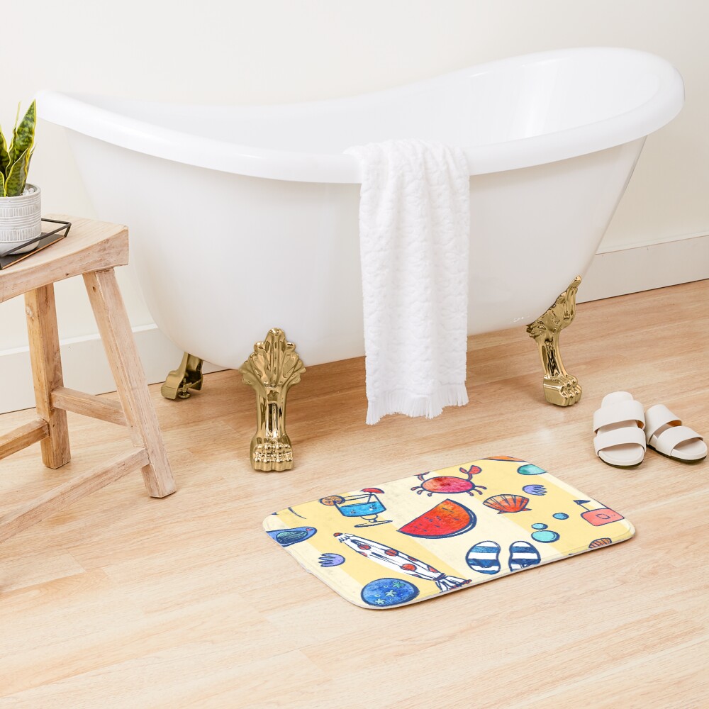 Item preview, Bath Mat designed and sold by SwePattern.