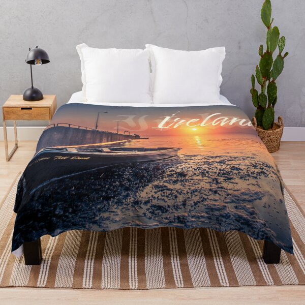 Item preview, IRELAND - Doonbeg Pier Sunrise, County Clare - Irish Landscape designed and sold by AOKeeshkaPhotos.