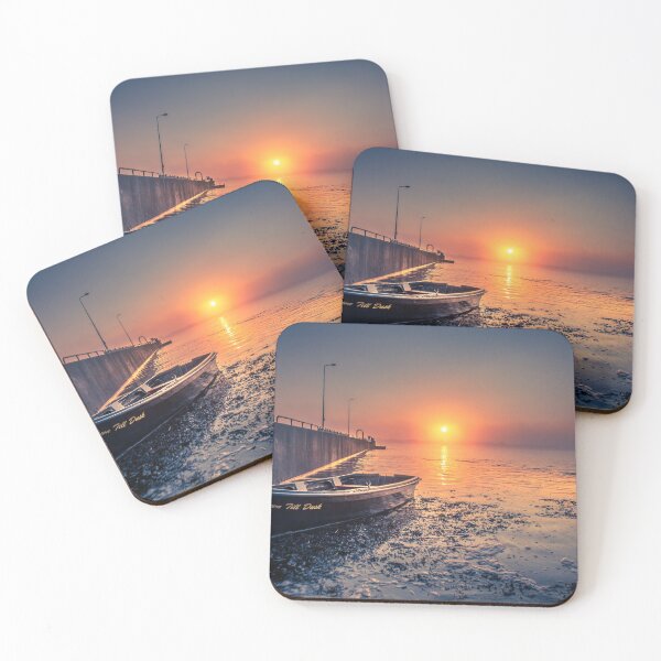 Item preview, Doonbeg Pier Sunrise, County Clare - Irish Landscape designed and sold by AOKeeshkaPhotos.