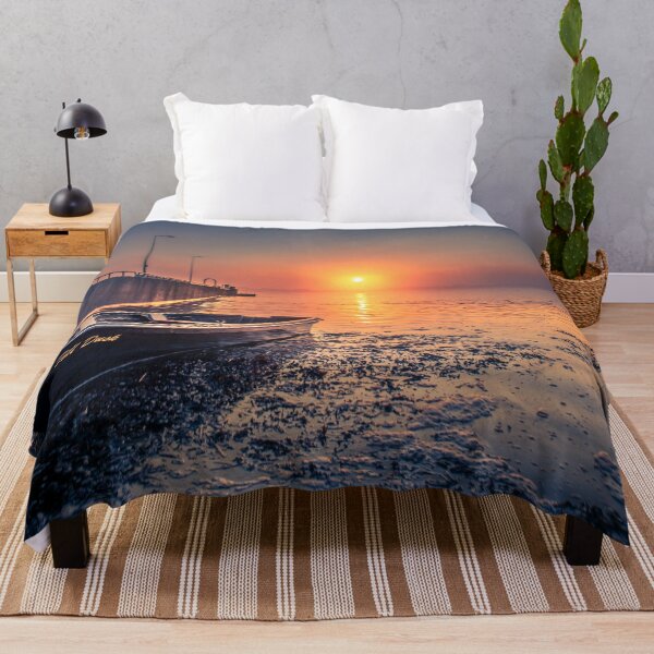 Item preview, Doonbeg Pier Sunrise, County Clare - Irish Landscape designed and sold by AOKeeshkaPhotos.