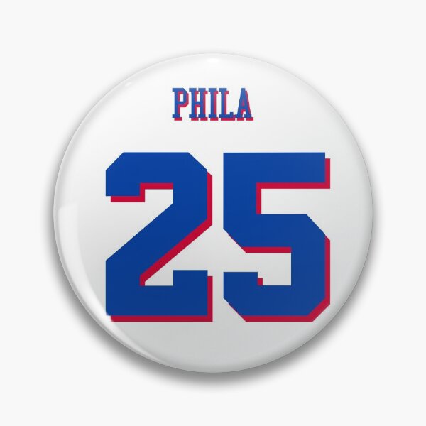 Artikelvorschau, Ben Simmons Team Phila Jersey | Nr. 25 entworfen und verkauft von Desznr.