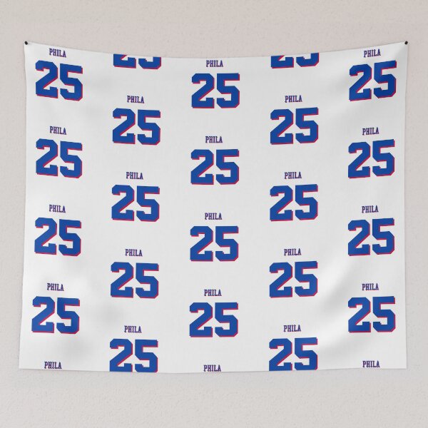 Artikelvorschau, Ben Simmons Team Phila Jersey | Nr. 25 entworfen und verkauft von Desznr.