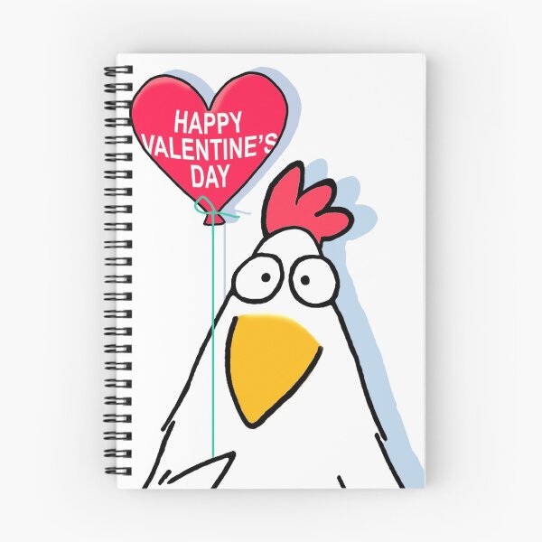 Item preview, CHICKEN Valentines day designed and sold by abiabo.