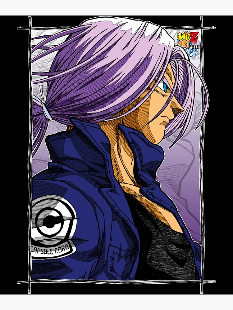 Future Trunks ssj2 and future Gohan cyborg Drago ball super Classic  TShirt216 | Photographic Print