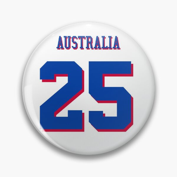Artikelvorschau, Ben Simmons Team Australien Trikot | Nr. 25 entworfen und verkauft von Desznr.