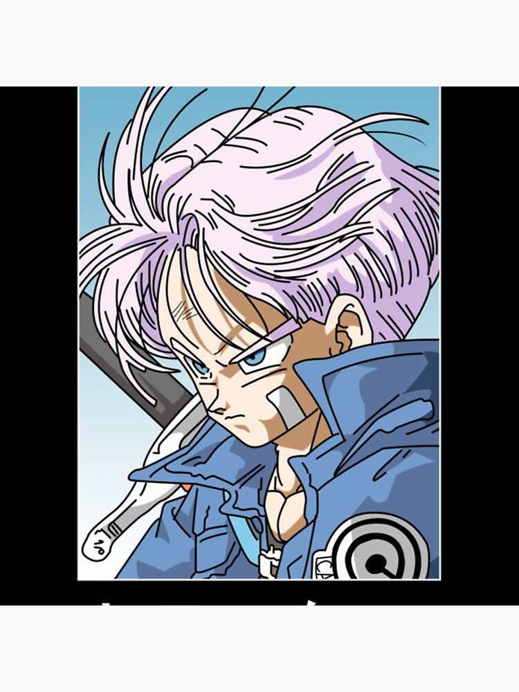 Future Trunks ssj2 and future Gohan cyborg Drago ball super Classic  TShirt216 | Photographic Print