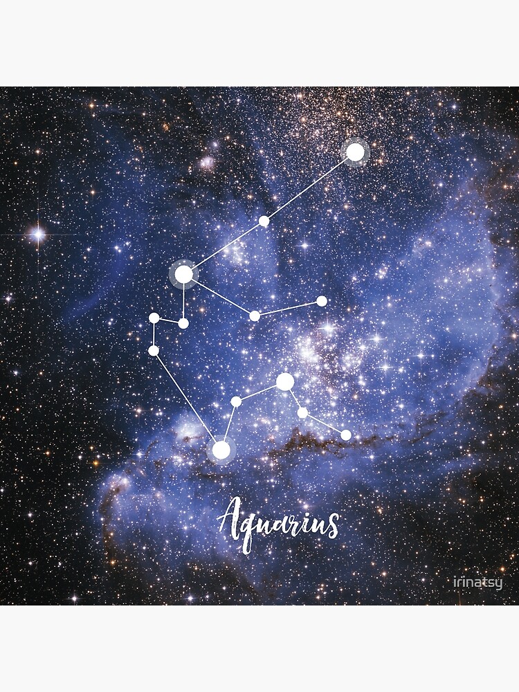 Aquarius Zodiac Sign January 20 February 18 Poster