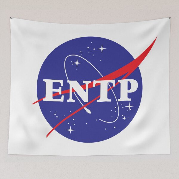 Item preview, ENTP NASA Logo designed and sold by Merch-On.