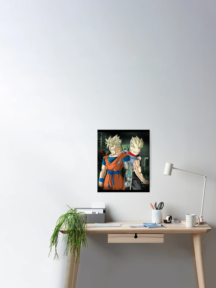 Future Trunks ssj2 and future Gohan cyborg Drago ball super Classic  TShirt216 Art Board Print for Sale by AllisonTolman