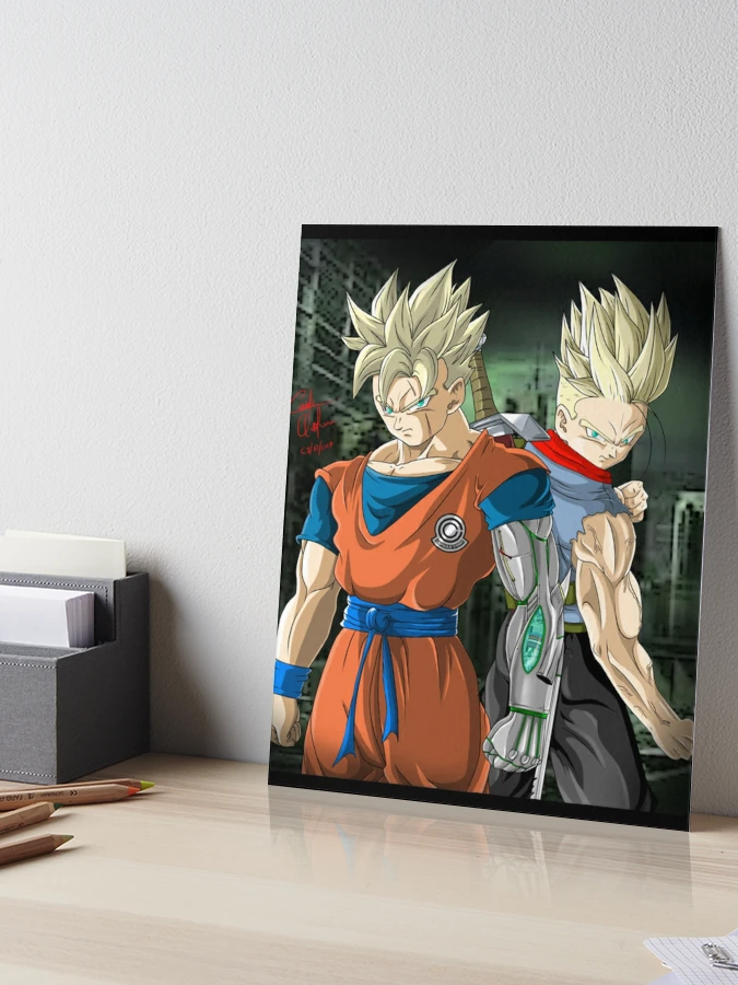 Future Trunks ssj2 and future Gohan cyborg Drago ball super Classic  TShirt216 Photographic Print for Sale by AllisonTolman