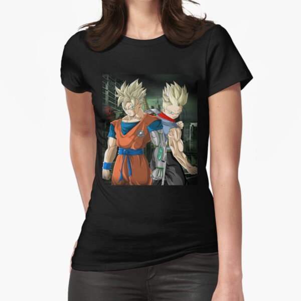 Future Trunks ssj2 and future Gohan cyborg Drago ball super Classic  TShirt216 | Photographic Print