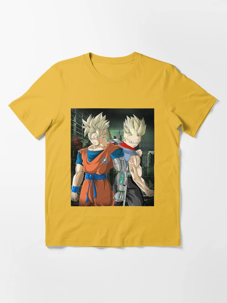 Future Trunks ssj2 and future Gohan cyborg Drago ball super Classic  TShirt216 | Photographic Print