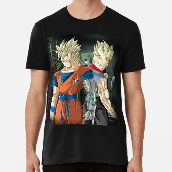 Future Trunks ssj2 and future Gohan cyborg Drago ball super Classic  TShirt216 Art Board Print for Sale by AllisonTolman