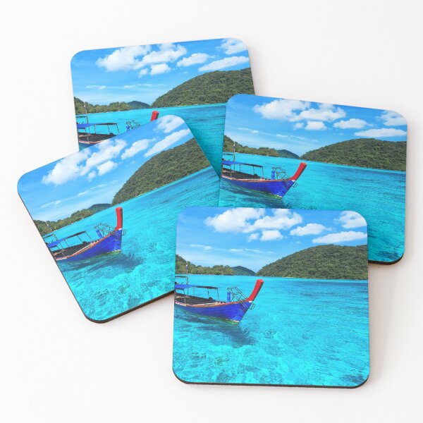 Item preview, Tourist Long Tail Boat Sea Surin Island designed and sold by paradiskt.