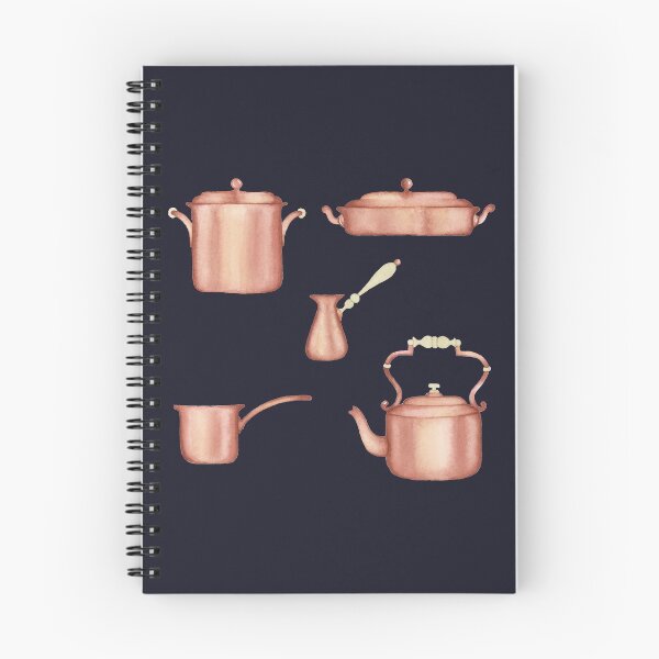 Item preview, Rose Gold Copper Kitchen Cookware designed and sold by Alicia Chee.