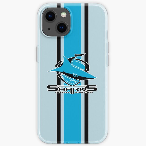 HD logo of Cronulla-Sutherland Sharks iPhone Soft Case