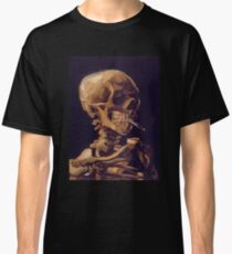 Vincent Van Goghs "Schädel mit brennender Zigarette" Classic T-Shirt